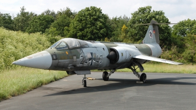 Photo ID 243351 by Klemens Hoevel. Germany Air Force Lockheed F 104G Starfighter, 24 43