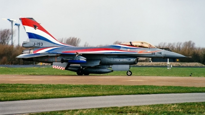 Photo ID 243447 by Jan Eenling. Netherlands Air Force General Dynamics F 16A Fighting Falcon, J 193