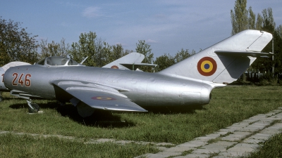 Photo ID 243584 by Joop de Groot. Romania Air Force Mikoyan Gurevich MiG 15bis, 246