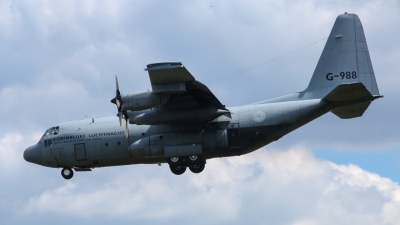 Photo ID 243656 by Rick van Engelen. Netherlands Air Force Lockheed C 130H Hercules L 382, G 988