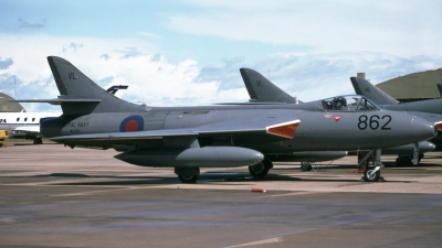 Photo ID 27338 by Tom Gibbons. UK Navy Hawker Hunter GAII, WV256