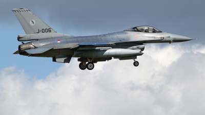 Photo ID 244163 by Mario Boeren. Netherlands Air Force General Dynamics F 16AM Fighting Falcon, J 006