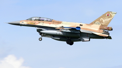 Photo ID 244382 by Peter Boschert. Israel Air Force General Dynamics F 16D Fighting Falcon, 628