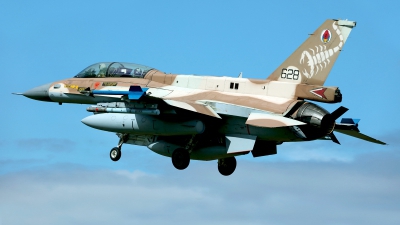 Photo ID 244461 by Carl Brent. Israel Air Force General Dynamics F 16D Fighting Falcon, 628