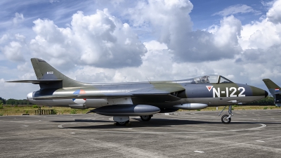 Photo ID 244571 by Caspar Smit. Netherlands Air Force Hawker Hunter F4, N 122