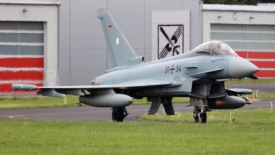 Photo ID 244600 by Carl Brent. Germany Air Force Eurofighter EF 2000 Typhoon S, 31 34