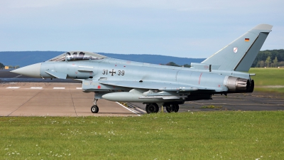 Photo ID 244635 by Carl Brent. Germany Air Force Eurofighter EF 2000 Typhoon S, 31 39