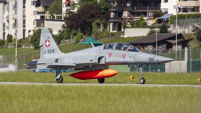 Photo ID 244961 by Lars Kitschke. Switzerland Air Force Northrop F 5F Tiger II, J 3210