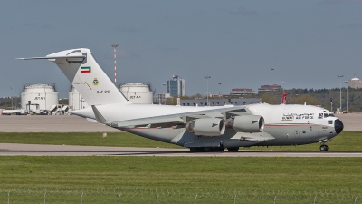 Photo ID 245014 by Lars Kitschke. Kuwait Air Force Boeing C 17A Globemaster III, KAF343