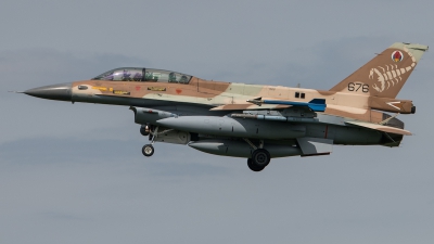 Photo ID 245097 by Moritz Borstell. Israel Air Force General Dynamics F 16D Fighting Falcon, 676