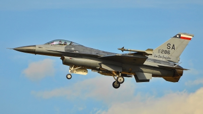 Photo ID 245125 by Radim Spalek. USA Air Force General Dynamics F 16C Fighting Falcon, 87 0286