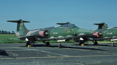 Photo ID 27589 by Lieuwe Hofstra. Belgium Air Force Lockheed F 104G Starfighter, FX 74