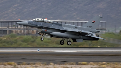 Photo ID 246517 by Niels Roman / VORTEX-images. Iraq Air Force General Dynamics F 16D Fighting Falcon, 1619