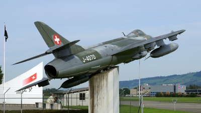 Photo ID 27699 by Joop de Groot. Switzerland Air Force Hawker Hunter F58, J 4070