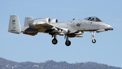 Photo ID 247230 by Niels Roman / VORTEX-images. USA Air Force Fairchild OA 10A Thunderbolt II, 82 0663