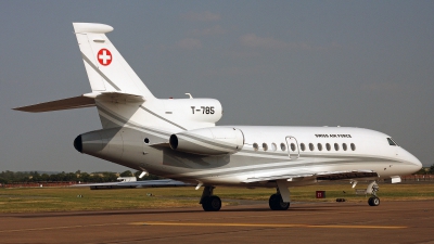 Photo ID 247533 by Peter Fothergill. Switzerland Air Force Dassault Falcon 900EX, T 785