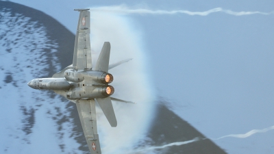 Photo ID 27859 by Joop de Groot. Switzerland Air Force McDonnell Douglas F A 18C Hornet, J 5008