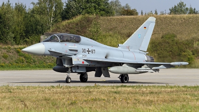 Photo ID 247660 by Niels Roman / VORTEX-images. Germany Air Force Eurofighter EF 2000 Typhoon T, 30 67