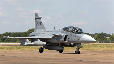 Photo ID 248158 by Niels Roman / VORTEX-images. Sweden Air Force Saab JAS 39D Gripen, 39825