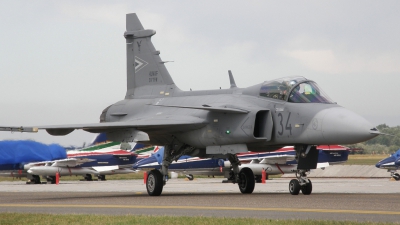 Photo ID 27839 by Gyula Rácz. Hungary Air Force Saab JAS 39C Gripen, 34