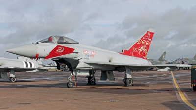 Photo ID 248316 by Peter Fothergill. UK Air Force Eurofighter Typhoon FGR4, ZK353