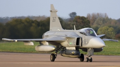 Photo ID 27849 by Chris Lofting. Sweden Air Force Saab JAS 39C Gripen, 39267