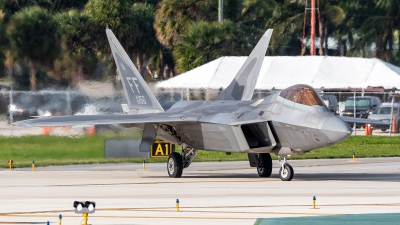 Photo ID 248399 by Hector Rivera - Puerto Rico Spotter. USA Air Force Lockheed Martin F 22A Raptor, 08 4156