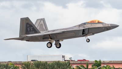Photo ID 248566 by Hector Rivera - Puerto Rico Spotter. USA Air Force Lockheed Martin F 22A Raptor, 08 4158