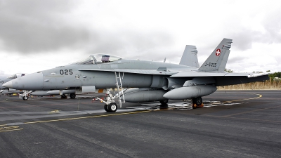 Photo ID 249209 by Fernando Sousa. Switzerland Air Force McDonnell Douglas F A 18C Hornet, J 5025