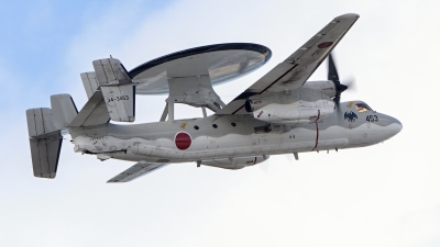 Photo ID 249639 by Michal Krsek. Japan Air Force Grumman E 2C Hawkeye, 34 3453
