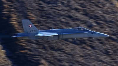 Photo ID 249697 by Frank Deutschland. Switzerland Air Force McDonnell Douglas F A 18C Hornet, J 5007