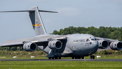 Photo ID 249716 by Jan Eenling. USA Air Force Boeing C 17A Globemaster III, 05 5140