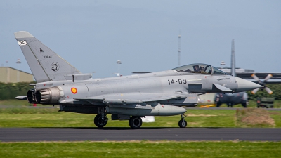 Photo ID 249727 by Jan Eenling. Spain Air Force Eurofighter C 16 Typhoon EF 2000S, C 16 44