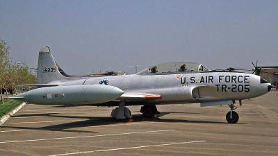 Photo ID 250429 by Peter Fothergill. USA Air Force Lockheed T 33A Shooting Star, 53 5205