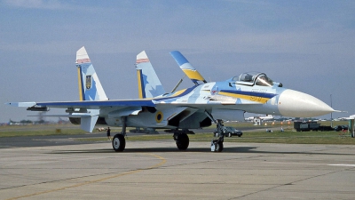 Photo ID 250379 by Peter Fothergill. Ukraine Air Force Sukhoi Su 27P,  