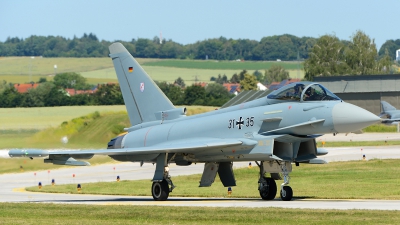Photo ID 250734 by Stephan Franke - Fighter-Wings. Germany Air Force Eurofighter EF 2000 Typhoon S, 31 35