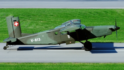 Photo ID 28060 by Joop de Groot. Switzerland Air Force Pilatus PC 6 B Turbo Porter, V 613