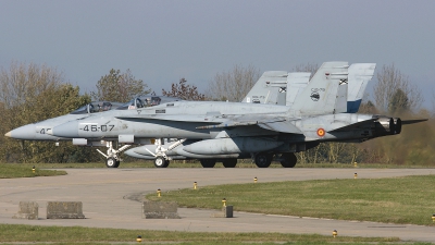 Photo ID 28064 by Rainer Mueller. Spain Air Force McDonnell Douglas F A 18A Hornet, C 15 79