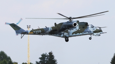 Photo ID 251346 by Milos Ruza. Czech Republic Air Force Mil Mi 35 Mi 24V, 7355
