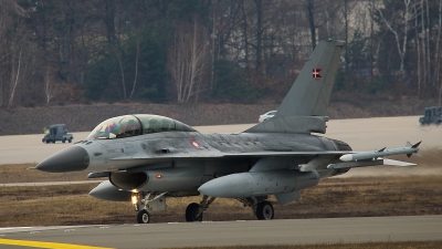 Photo ID 251371 by Niels Boor. Denmark Air Force General Dynamics F 16BM Fighting Falcon, ET 198