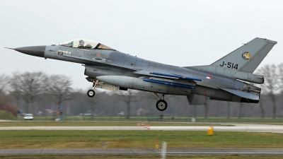 Photo ID 251514 by Richard de Groot. Netherlands Air Force General Dynamics F 16AM Fighting Falcon, J 514