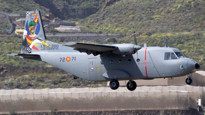 Photo ID 251855 by Luis Miguel Rodriguez. Spain Air Force CASA C 212 100 Aviocar, T 12B 71
