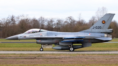 Photo ID 252205 by Mark Broekhans. Netherlands Air Force General Dynamics F 16AM Fighting Falcon, J 020
