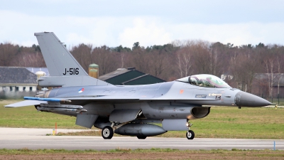 Photo ID 252206 by Mark Broekhans. Netherlands Air Force General Dynamics F 16AM Fighting Falcon, J 516