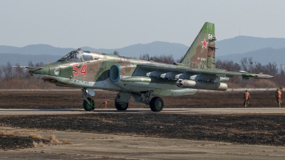 Photo ID 252363 by Andrei Shmatko. Russia Air Force Sukhoi Su 25SM, RF 95169