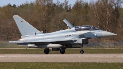 Photo ID 252474 by Benjamin Henz. Germany Air Force Eurofighter EF 2000 Typhoon T, 30 31