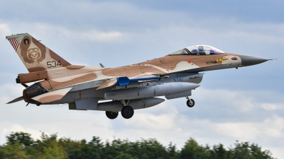 Photo ID 252555 by Tonnie Musila. Israel Air Force General Dynamics F 16C Fighting Falcon, 534