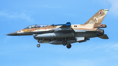 Photo ID 252588 by rob martaré. Israel Air Force General Dynamics F 16D Fighting Falcon, 628