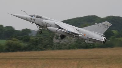 Photo ID 28227 by John Higgins. Spain Air Force Dassault Mirage F1M, C 14 63