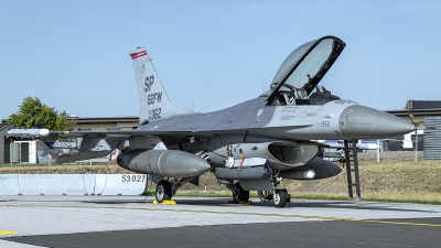 Photo ID 252612 by Matthias Becker. USA Air Force General Dynamics F 16C Fighting Falcon, 91 0352